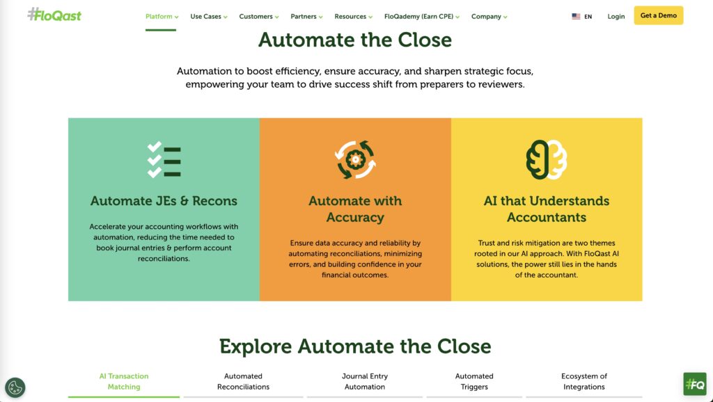 Floqast Close Automation