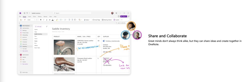 OneNote Collaboration