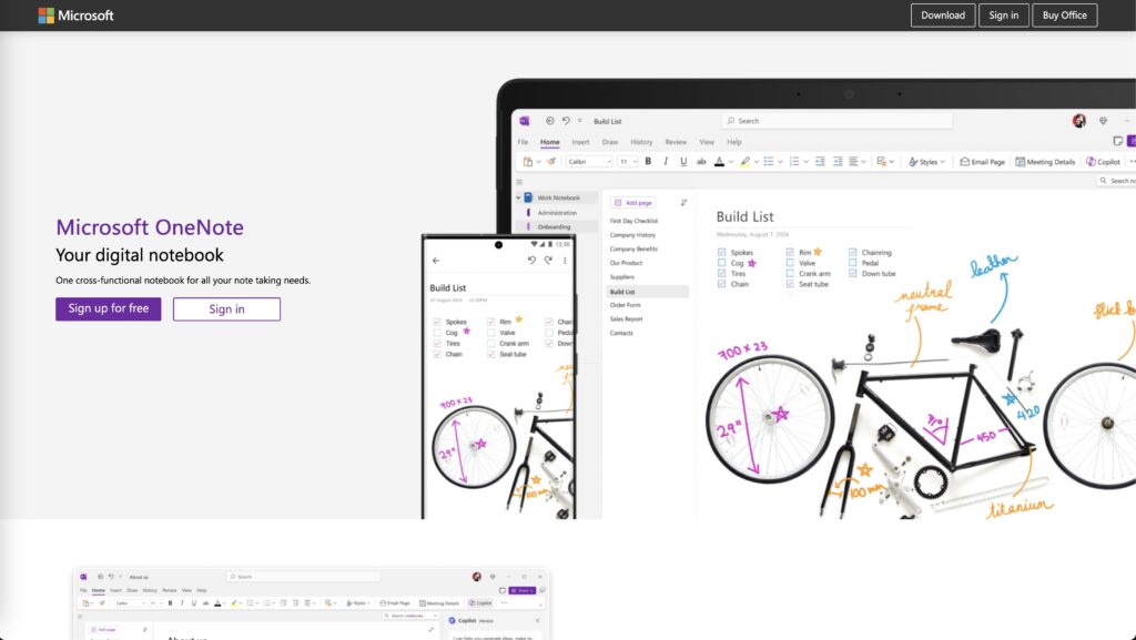 OneNote Introduction and key features