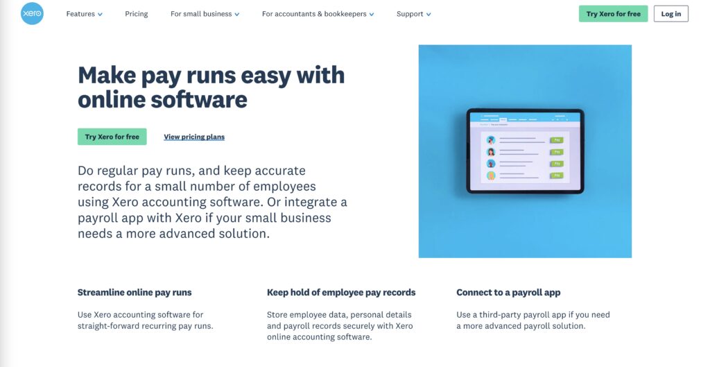 Xero's Payroll